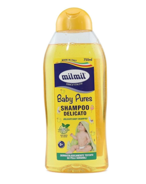 Milmil Shampoing Bébés Délicat 750ml à l'Extrait de Camomille