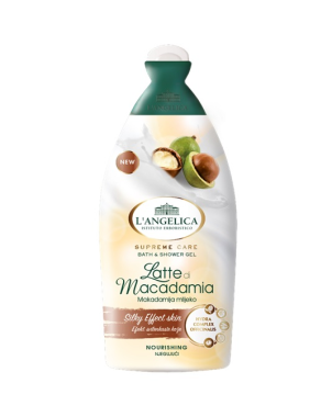 L'Angelica Gel Bain et Douche Nourrissant Lait de Macadamia 500ml