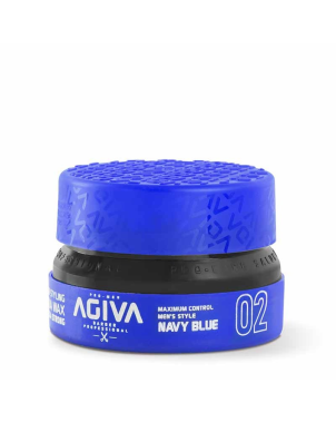 AGIVA 02 Styling Wax Aqua Ultra Strong 155ml Crème Coiffante Fixation Ultra Forte Brillance Moyenne