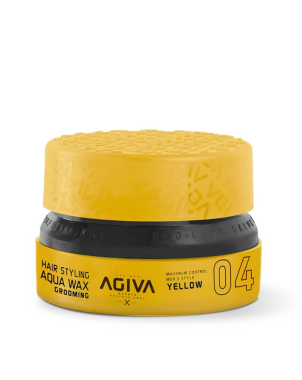 AGIVA 04 Styling Wax Aqua Grooming 155ml Crème Coiffante Fixation Elevée Aspect Brillant
