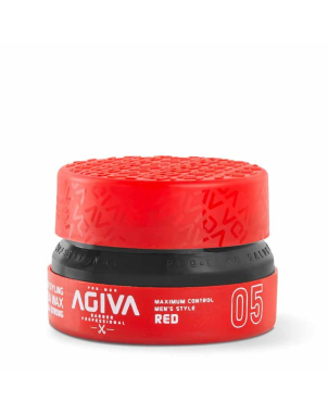 AGIVA 05 Styling Wax Aqua Mega Strong 155ml Crème Coiffante Fixation Mega Forte Brillance Moyenne