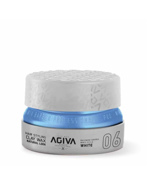 AGIVA 06 Hair Styling Clay Wax Natural Look 155ml Crème Coiffante Fixation Forte Finition Semi Matte