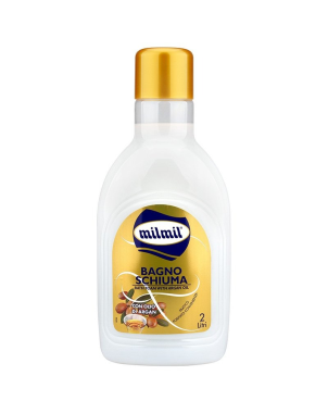 Milmil Gel Douche Mousse Bain Huile d'Argan 2L