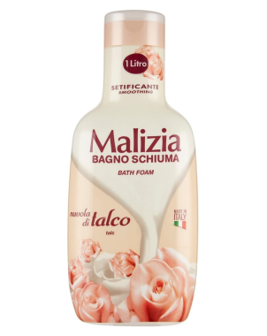 Malizia Gel Douche Moussant Talc 1L