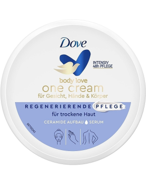 Dove Crème Visage et Corps One Cream Hydratation Peaux Sèches 250ml