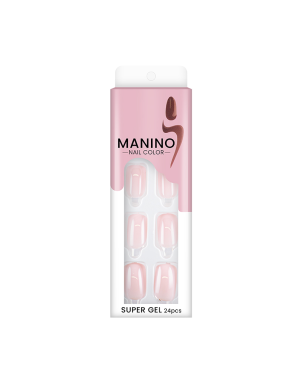 Manino Faux Ongles Mains Press On Colorés 24pcs