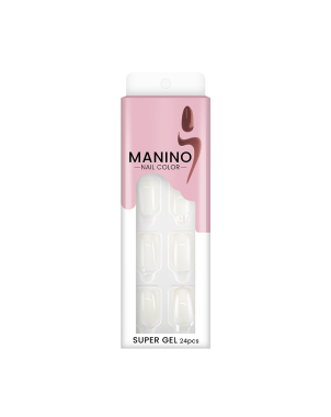 Manino Faux Ongles Mains Press On Colorés 24pcs