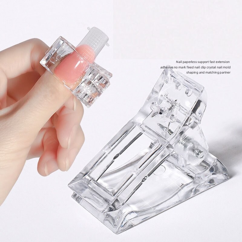 Pinces de Gel Acrylique ou Polygel pour Soins des Ongles Onglerie Gel