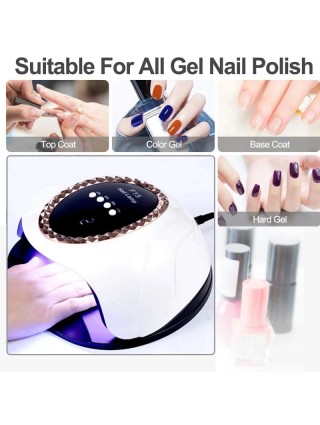 Sèche ongles F15 à 120 watt Lampe LED UV Soins Onglerie Gel UV 60 LEDS