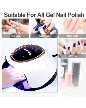 Sèche ongles F15 à 120 watt Lampe LED UV Soins Onglerie Gel UV 60 LEDS