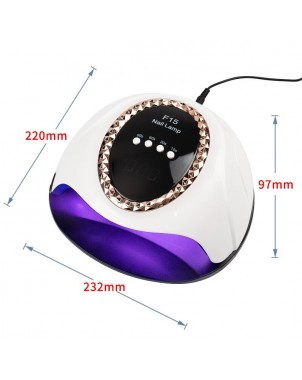 Sèche ongles F15 à 120 watt Lampe LED UV Soins Onglerie Gel UV 60 LEDS