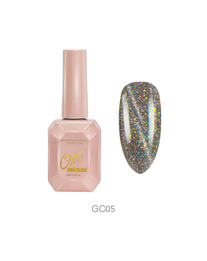 Otto Galaxy Reflective Cat Eye Gel GC05 12ml Vernis Permanent Effet Cat Eye Pailleté