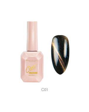 Otto Crystal Cat Eye C01 12ml Vernis Permanent Effet Cat Eye