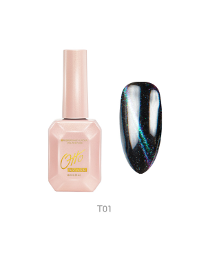 Otto 9D Cat Eye T01 12ml Vernis Permanent Cat Eye Effet 9D