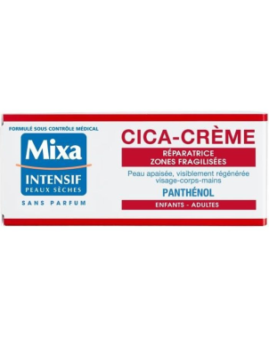 Mixa Cica-Crème Réparatrice Zones Fragilisées – 50 ml