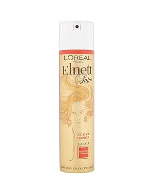 L'Oreal Elnett Laque Fixation Normale – Tenue Souple et Naturelle – 250 ml – Sans Parfum