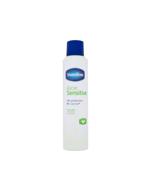 Vaseline Aloe Sensitive – Spray Anti-Transpirant 48H – Peaux Sensibles 250 ml