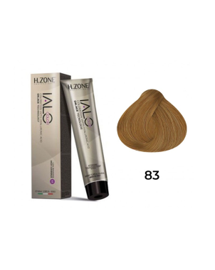 IALO H-ZONE Coloration Permanente 8.3 Blond Clair Doré – 100 ml – Couleur Intense & Tenue Longue Durée