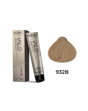IALO H-ZONE Coloration Permanente 9.32 Blond Très Clair Beige Chaud – 100 ml – Éclat Naturel & Couvrance Totale
