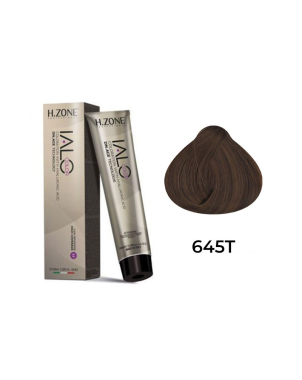 IALO H-ZONE Coloration Permanente 6.45 Blond Foncé Tabac – 100 ml – Éclat Naturel & Couvrance Totale